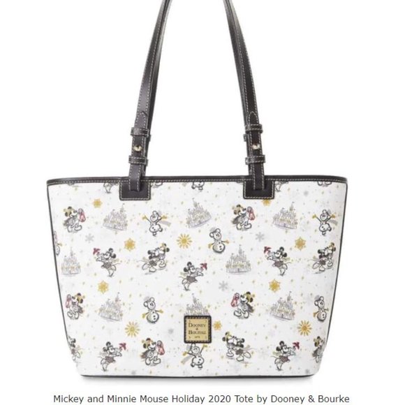 DISNEY PARKS DOONEY & BOURKE LARGE PURSE NEW WITH TAGS - MICKEY & MINNIE MOUSE - Picture 5 of 7